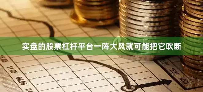 实盘的股票杠杆平台一阵大风就可能把它吹断